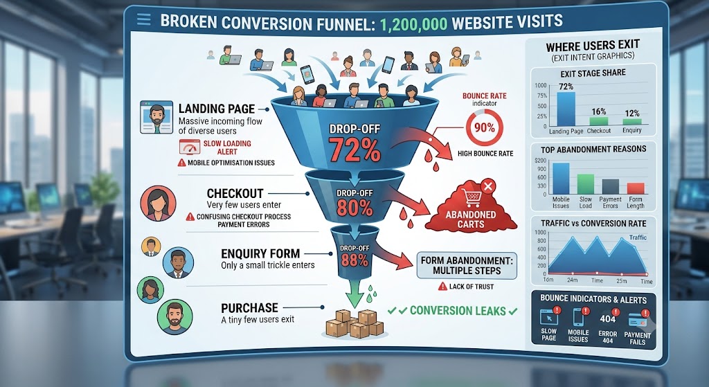 website-receiving-massive-traffic-but-a-broken-conversion-funnel